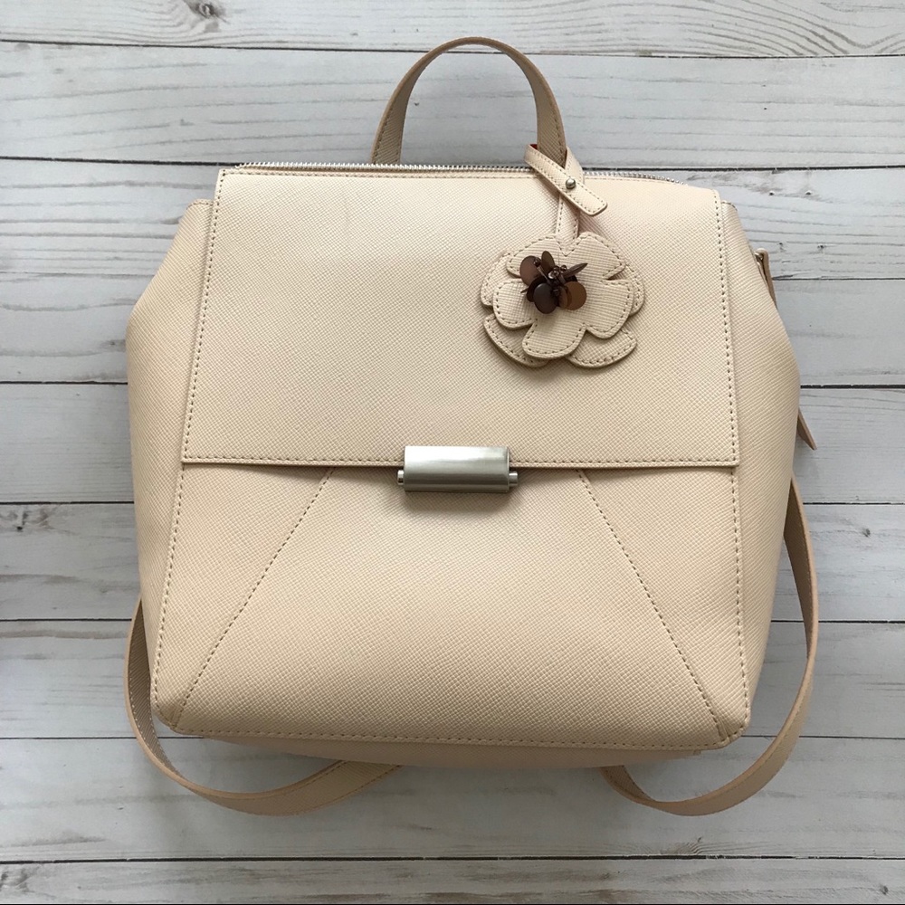 Zara Cream Backpack